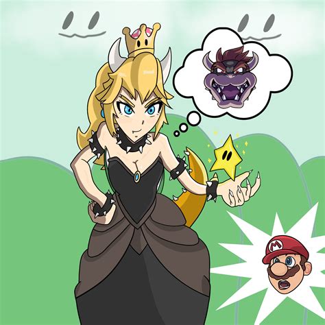 bowsette xxx|Free Bowsette Porn